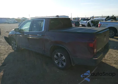 2018 Honda Ridgeline Rtl-E from USA, damaged, VIN 5FPYK3F78JB000843